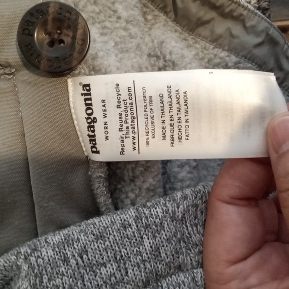Patagonia Womens Better Sweater Coat Birch White Outdoor Winter Suze Xs - Picture 7 of 9